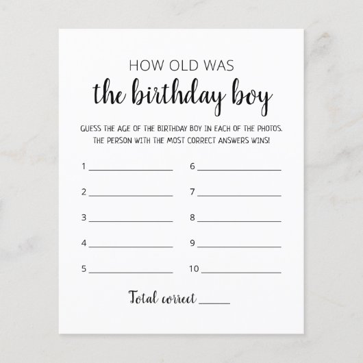 誕生日パーティー誕生日の男の子の年齢 (正面)