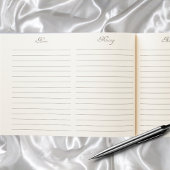 誕生日パーティー銀のフォックス写真男性 ゲストブック