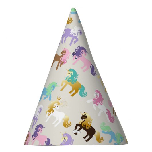 誕生日パーティー魔法のユニコーン パーティーハット (右)