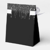 誕生日パーティー黒銀感謝してい球君 フェイバーボックス (裏面サイド)