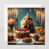 誕生日パーティー4 ノートカード (正面/裏面)