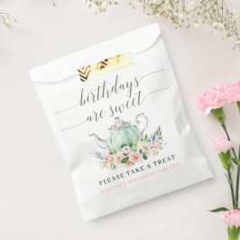 誕生日パーティー お茶会 誕生日は甘い フェイバーバッグ