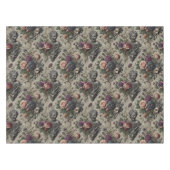 誕生日パーティー – ゴシック様式の大パターン テーブルクロス (正面(横))