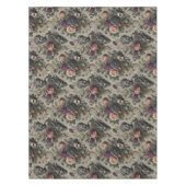 誕生日パーティー – ゴシック様式の大パターン テーブルクロス (正面)