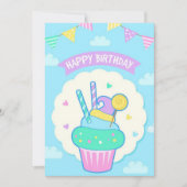誕生日パーティー シーズンカード (正面)