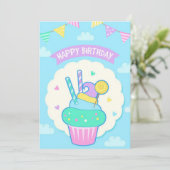 誕生日パーティー シーズンカード (スタンド正面)