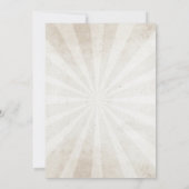 誕生日パーティー スカル 招待 ハロウィン 招待状 (裏面)