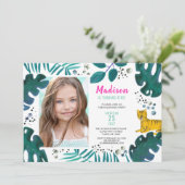 誕生日パーティー | トラのジャングル | 招待状 (スタンド正面)