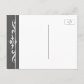 誕生日パーティー | バーベキュー | ヴィンテージ黒板 インビテーションポストカード (裏面)