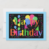 誕生日パーティー。パーティータイムだ！ (正面)