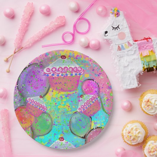 誕生日パーティー ペーパープレート (パーティー)