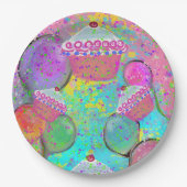 誕生日パーティー ペーパープレート (正面)