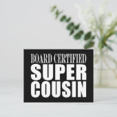 誕生日パーティー:ボード認定のいとこすごいと ポストカード (スタンド正面)