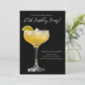 誕生日パーティー – マルガリータ 招待状 (スタンド正面)