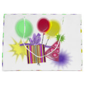 誕生日パーティー ラージペーパーバッグ (正面)