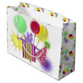 誕生日パーティー ラージペーパーバッグ (裏面アングル)