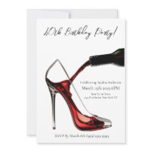 誕生日パーティー – ワインとスティレット