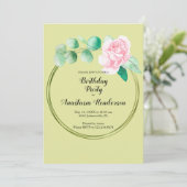 誕生日パーティー。 招待状 (スタンド正面)