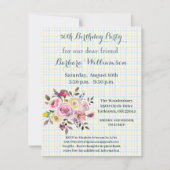 誕生日パーティー 招待状 (正面)