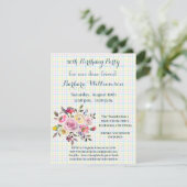 誕生日パーティー 招待状 (スタンド正面)