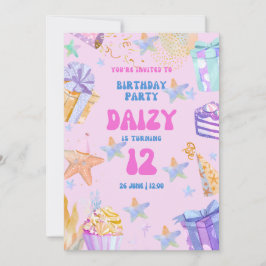 誕生日パーティー 招待状