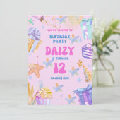 誕生日パーティー 招待状 (スタンド正面)