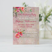 誕生日パーティー 招待状 (スタンド正面)