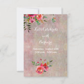 誕生日パーティー 招待状 (裏面)