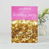 誕生日パーティー 招待状 (スタンド正面)