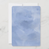 誕生日パーティー 水彩 | 男の子の招待状 招待状 (裏面)