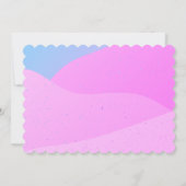 誕生日パーティー - 牡羊座（3月21日 - 4月19日） 招待 招待状 (裏面)