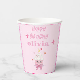 誕生日パーティー 紙コップ