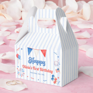 誕生日パーティー - 7月4日 フェイバーボックス