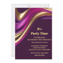 誕生日パーティー – It'sパーティー時間抽象芸術フローアート – 