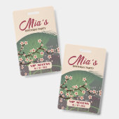 誕生日パーティー VIP アクセス バッジ (正面＆裏面)