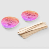 誕生日パーティ来ーの名前の追加日に感謝 ハンドファン (組立なし)