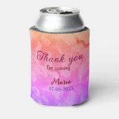 誕生日パーティ来ーの名前の追加日に感謝 缶クーラー (缶裏面)