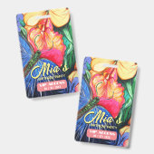 誕生日パーティVIPアクセスバッジ バッジ (正面＆裏面)