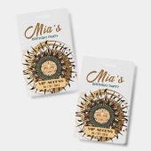 誕生日パーティVIPアクセスバッジ バッジ (正面＆裏面)