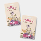 誕生日パーティVIPアクセスバッジ バッジ (表裏)