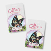 誕生日パーティVIPアクセスバッジ バッジ (正面＆裏面)