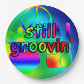 誕生日ヒッパイスティルグロビンパーティープレート ペーパープレート (正面)