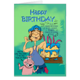 誕生日ヒルビリオンn豚と歌