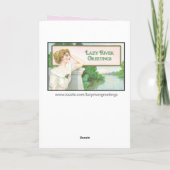 誕生日ビオレット カード (裏面)