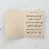 誕生日ビクトリアン札 カード (内部)