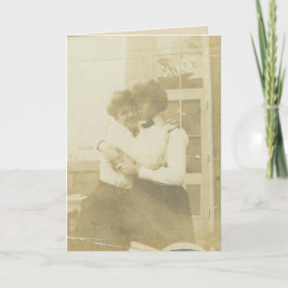 誕生日ビクトリアン札 カード