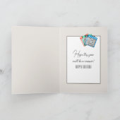 誕生日ビンゴカード カード (内部)