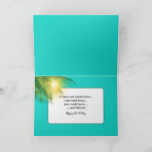 誕生日ビーチシーズラウンジオンホワイトサンド カード (内部)