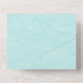 誕生日ビーチパーティーBashオールインワン招待状 オールインワン招待状 (裏面)