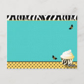 誕生日ビーTYはがき ポストカード (裏面)